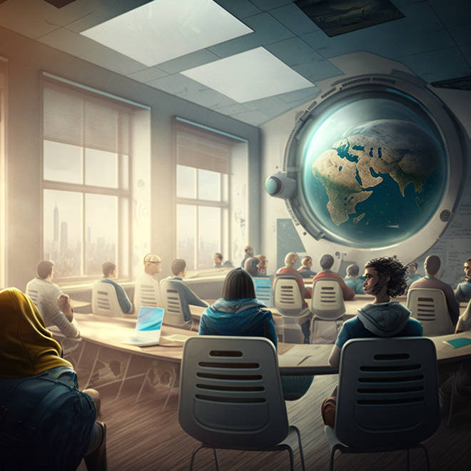 Image de : J'ai essayé #ChatGPT en classe...